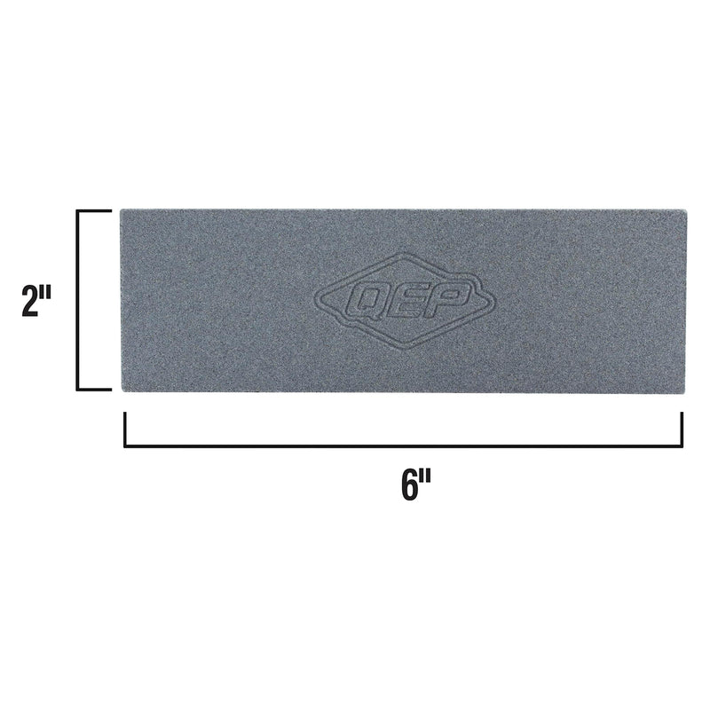 QEP 2" x 6" Dual Grit Sanding and Rubbing Stone