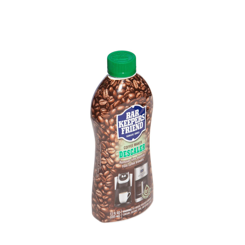 Bar Keepers Friend Coffee Maker Descaler (12 oz) - Removes Mineral Deposits from Espresso Makers and Automatic Drip and Single-Cup Coffee Makers 1