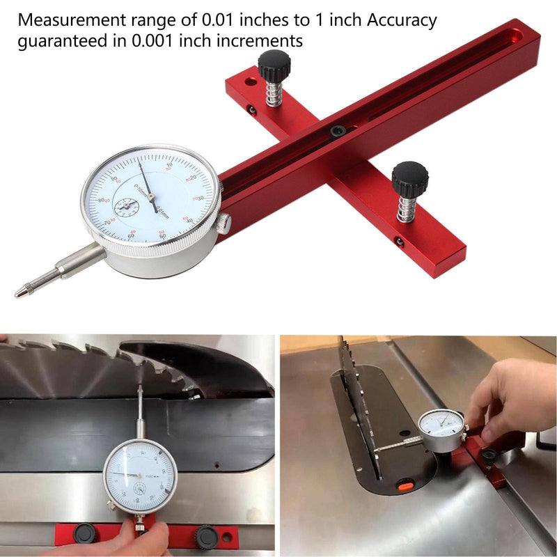Digital Dial Indicator, Adjustable Length Table Saw Dial Aluminum Alloy Multifunctional Use Digital Table Saw for Table Saws, Band Saws
