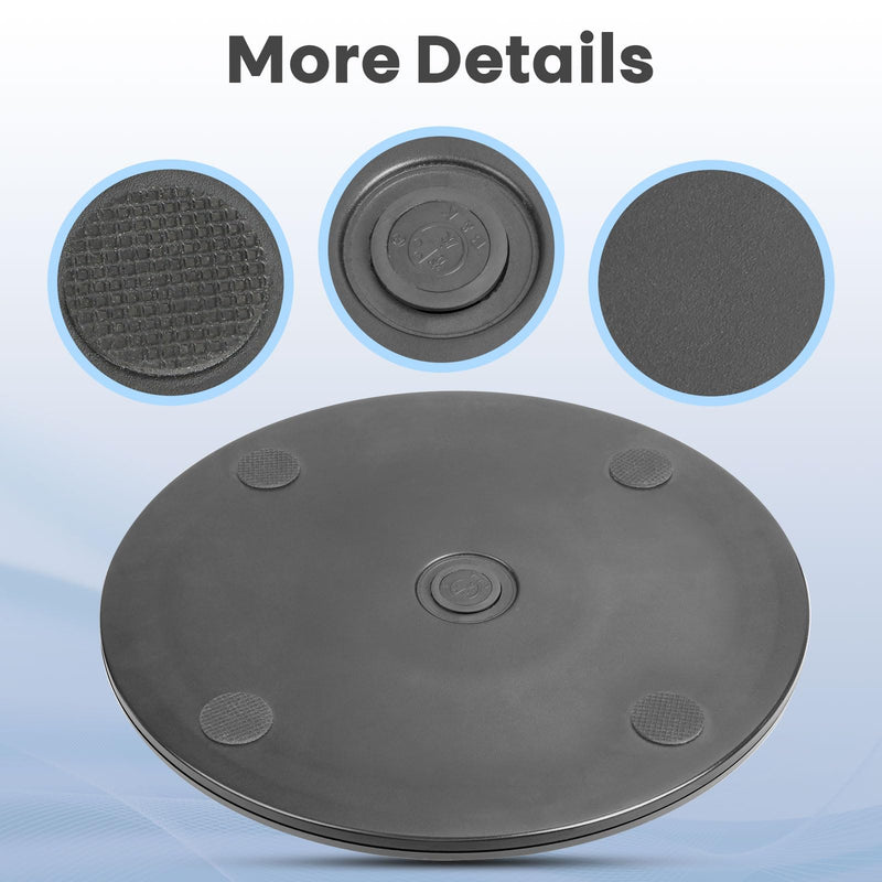 Creality Official 8 Inches Rotating Turntable Display Stand, 360˚ Rotation Portable Turntable for Creality Otter/Raptor/Ferret Pro 3D Scanner, Easy Scanning of Featureless and Small and Medium Objects