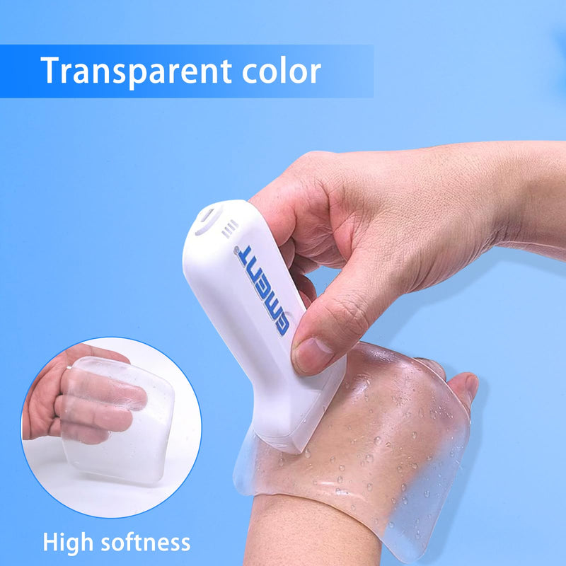 Ultrasound Gel Pad - Medical Grade Reusable Conductive Gel Pad for Ultrasound, Non-Sticky & Residue-Free for Sonogram Imaging, ER/OB-GYN Scans (Patient-to-Patient Replace Advised) (Thickness 3mm) Thickness 3mm