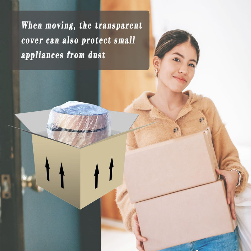 30 PCS Kitchen Small Appliance Dust Covers,Disposable Thickened Plastic Cover for Air Fryer,Blender,Coffee Maker,Pressure Cooker & Slow Cooker