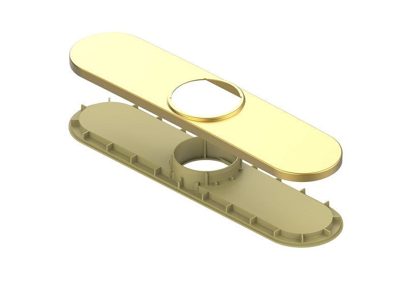 Pfister 961201BG Neera Deckplate, Brushed Gold