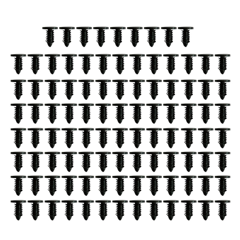 100 Pcs Tree-shape Rivets Push Pins Rivet Honeycomb Lasers Bed Retaining Pins Fasteners Hole Hood Pressure Pins Rivets Fasteners Push Pins