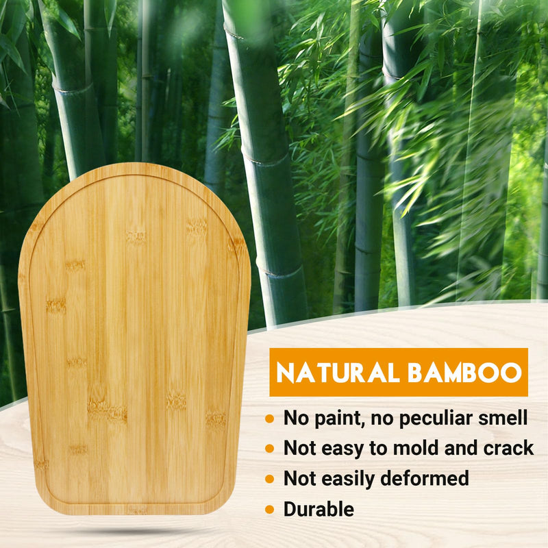 Bamboo Mixer Slider Mat for Tilt Head Kitchen Aid 4.5-5 Qt Stand Mixer, Appliance Sliding Mat for Kitchenaid Artisan 4.5-5 Qt, Kitchen Countertop Storage Accessories Mixer Moving Tray Attachments for 4.5-5 Qt Tilt Head Mixer Natural