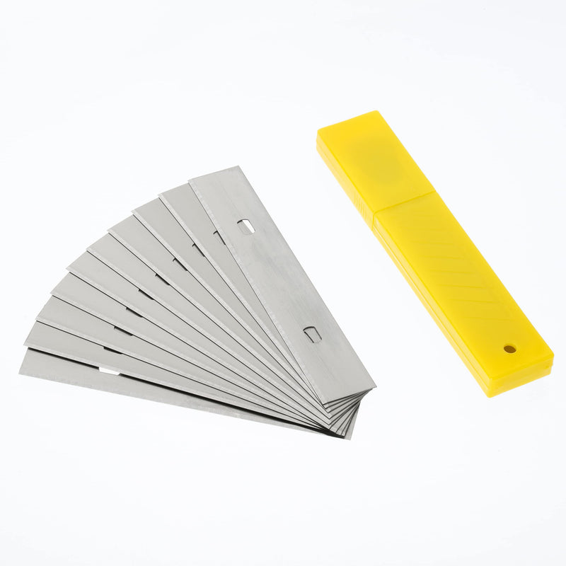 Bates- Replacement Scraper Blades, 4 Inch, 30 Pcs, Scraper Blades, Floor Scrapper Blade, Replacement Razor Blades, Carbon Steel Razor Blades, Paint Scraper Blades, 4 Inch Scraper Blades