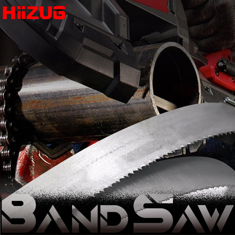44-7/8 Inch Bandsaw Blades 10/14 TPI (5 Pack) for Dewalt D28770 DCS374B DCS376B Band Saw Milwaukee 48-39-0551, 44-7/8" x 1/2" x 0.02" 10/14TPI