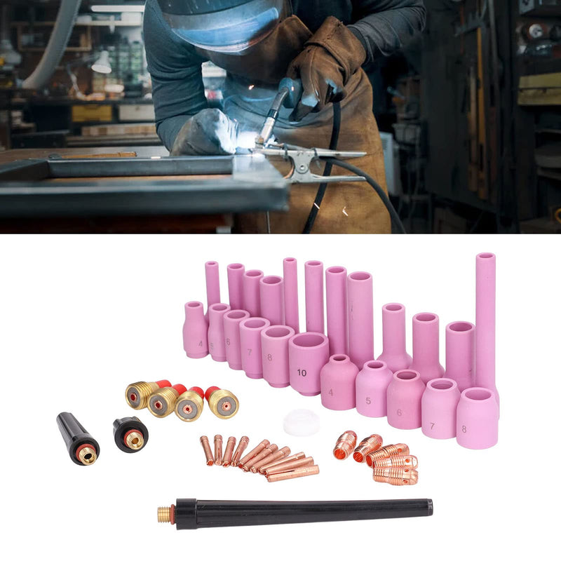 Welding Accessory Kit, Back Arc Welder Accessories 46Pcs for PTA-9 PTA-9V -20
