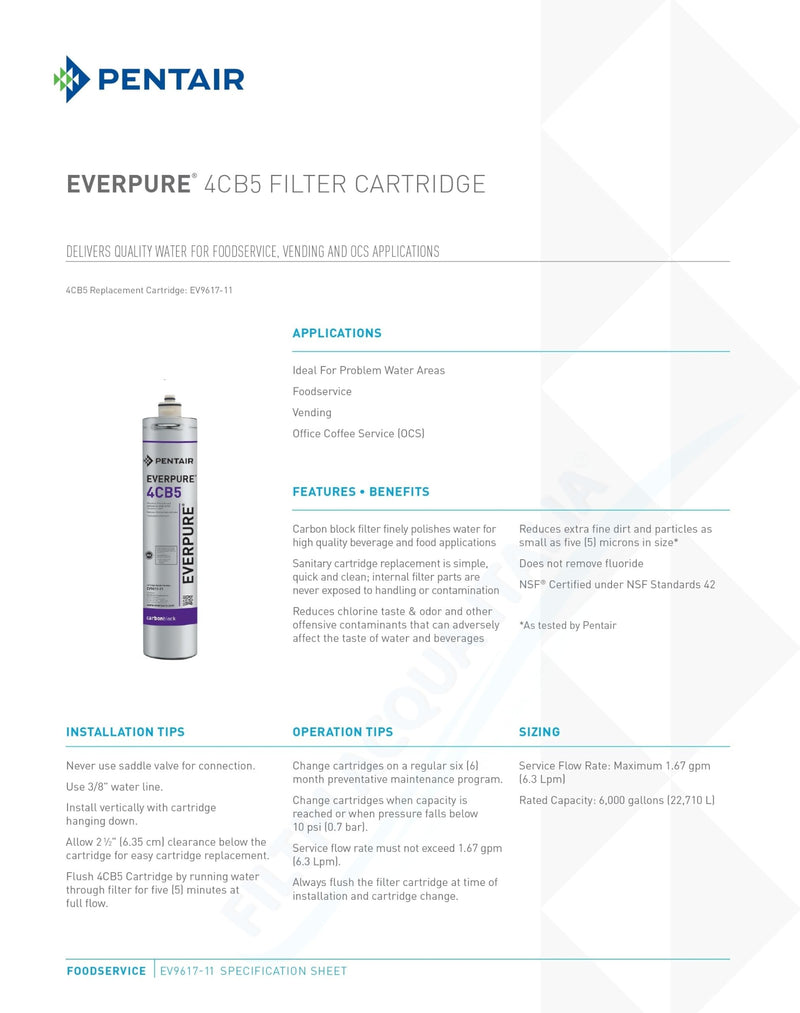 Everpure EV961716 4CB5 Cartridge