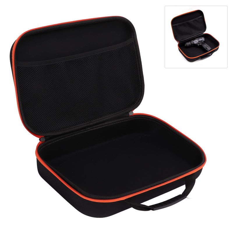 Tool Storage Bag, Hard Storage Tools Case Oxford Fabric Accessory Storage Case for Electric Grinder Drill Electricians Wrench Screwdriver (Long version) Long version