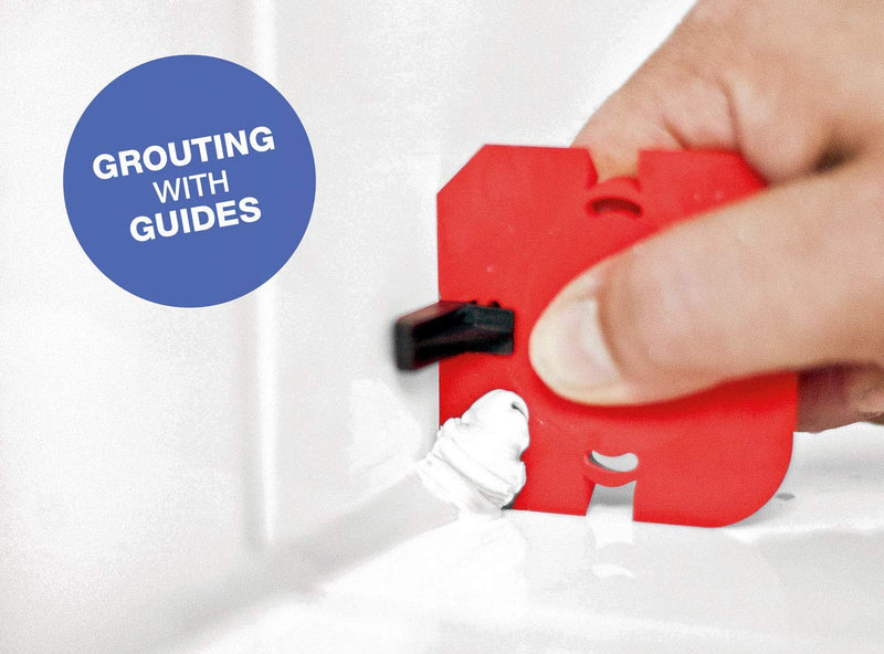 Cramer 40407US Silicone Profiling Kit7 – professional Caulking Tool Kit with Sealant Finishing Tools and Caulk Removal Tools – easy silicone caulking with guides