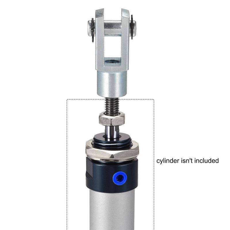 uxcell Air Cylinder Rod Clevis End 42mm Length M8x1.25 Female Thread Y Connector 2pcs M8x1.25mm - NewNest Australia