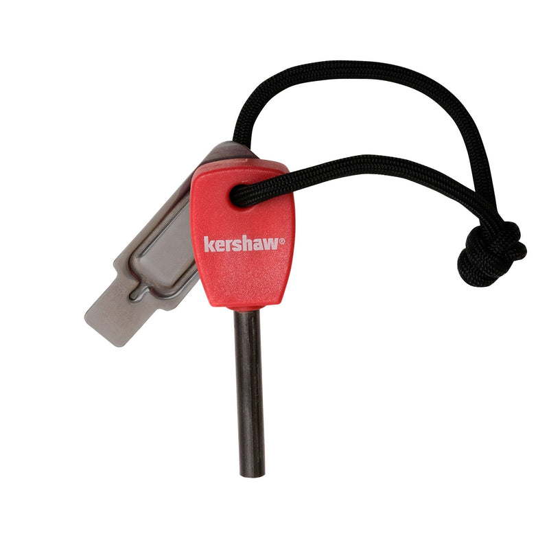 Kershaw Firestarter, Magnesium Firesteel with Chrome-Plated Striker