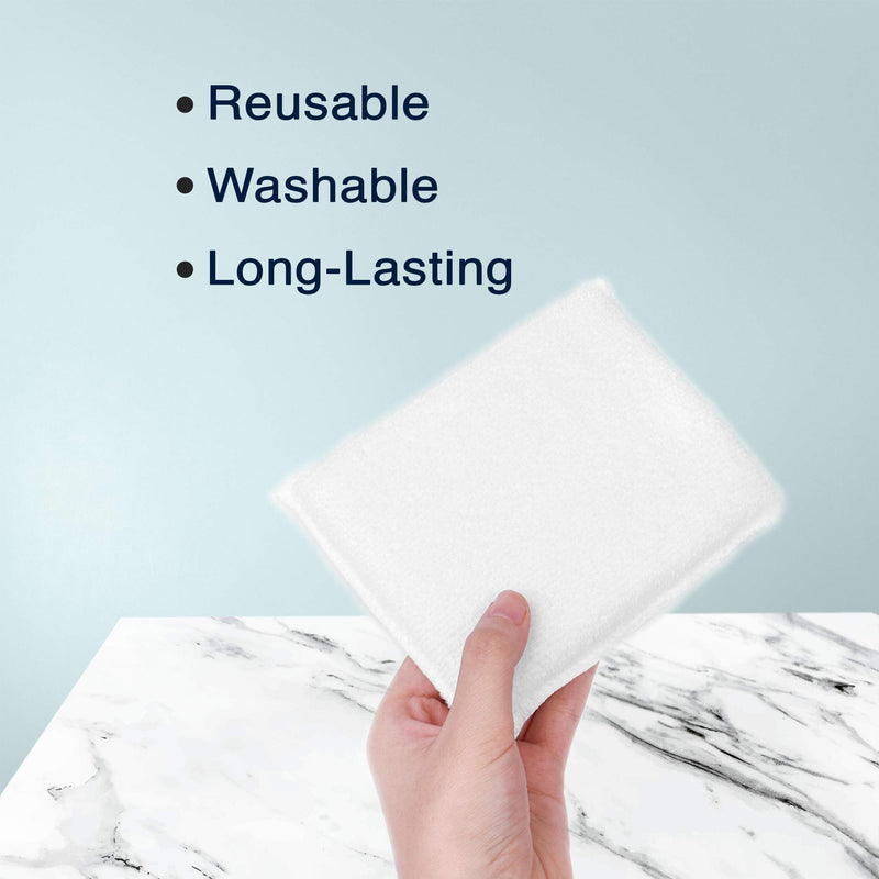 Professional Microfiber Sealer Applicator Pad – The Perfect Tool to Apply Sealer to All Natural Stone and Tile Like Marble, Granite, Concrete & Slate (White) 6 White - NewNest Australia