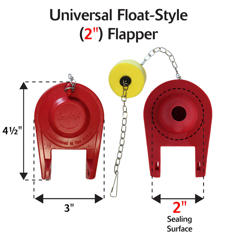 Lavelle Ind. Inc. Toilet Flapper 2004BP 1 Count (Pack of 1)
