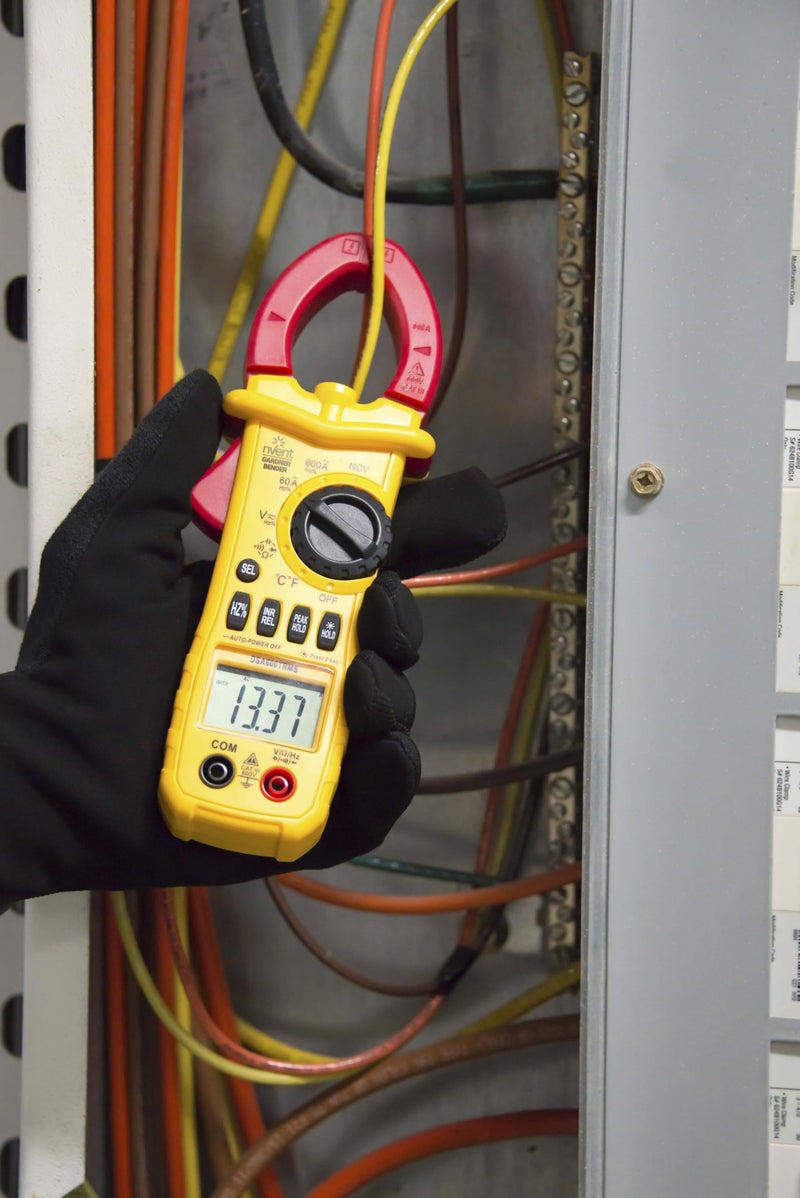 Sperry Instruments DSA600TRMS 12 Function True RMS Digital Clamp Meter, Yellow 600V, 600A AC 12 Function, 28 Range