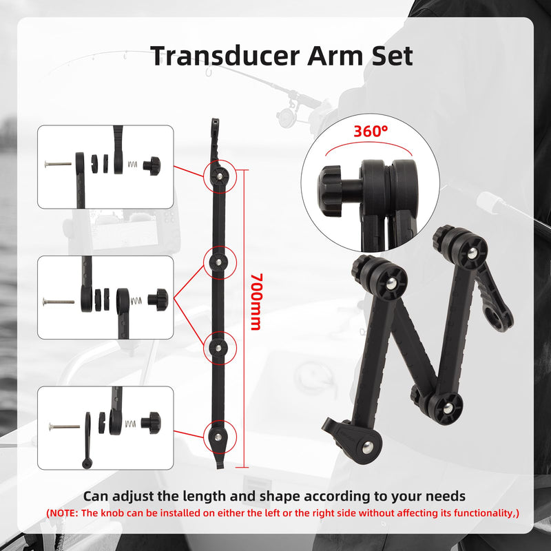 Hitorhike Transducer Extender Arm (1Pack)