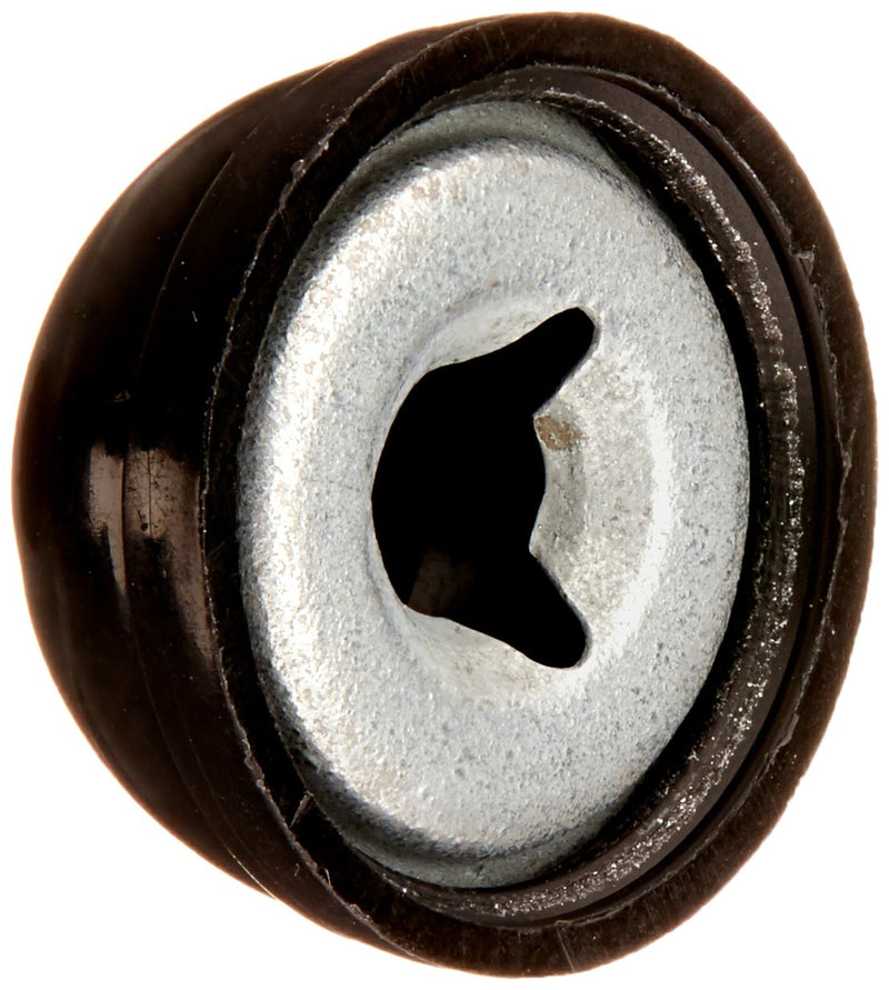 014973221799 Push Nuts, 3/16, Piece-10,Black Black 3/16-Inch