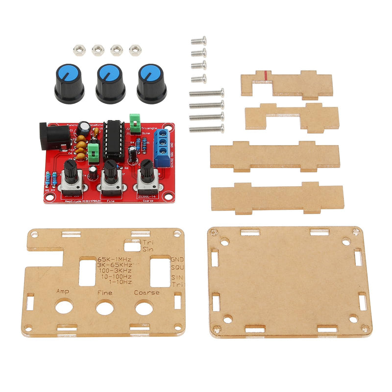 Precise Function Signal Generator XR2206 1Hz-1MHz Adjustable Sine Triangle Square Output Frequency Module