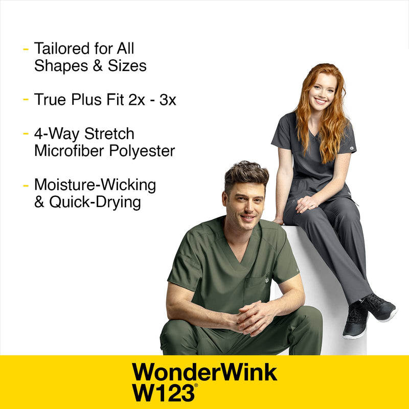 WonderWink Women's Maternity Jogger Pant Medium Black