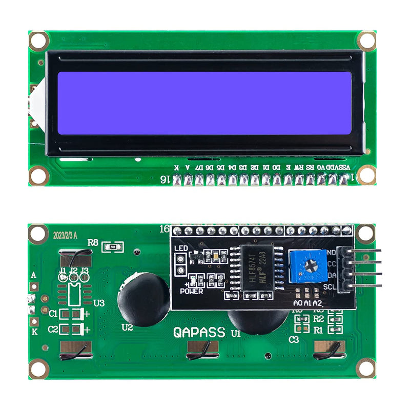 3pcs I2C IIC 1602 LCD Display Module 16x02 LCD Screen Module for Arduino Raspberry Pi I2C LCD 1602