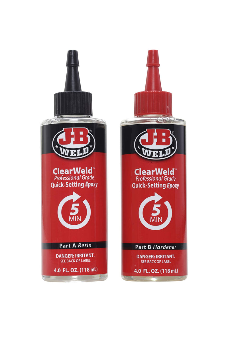 Jb Clearweld Epoxy 8oz