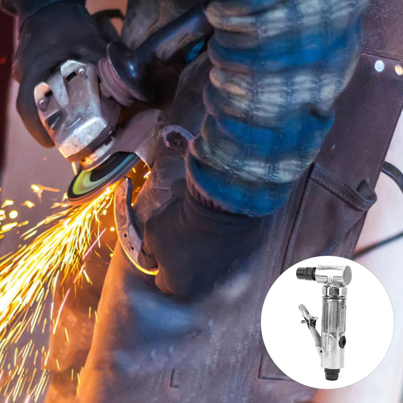 Pneumatic Die Grinder 2inch Grinding Disc 2000RPM for Metal Deburring Shaping with Included Accessory
