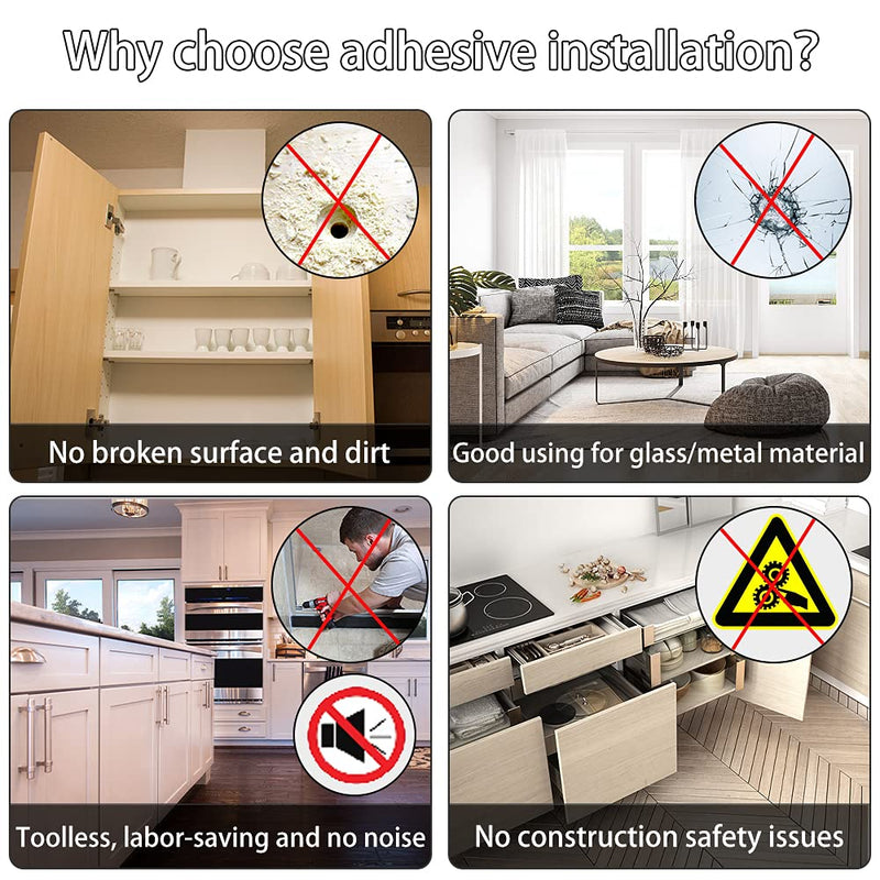Jiayi Adhesive Magnetic Cabinet Door Catches 4 Pack Cabinet Door Magnet White Magnet Catch Cupboard Magnetic Catches Stainless Steel Kitchen Magnetic Latch for Drawer Wardrobe Closet Door Closing Small-4 Pack
