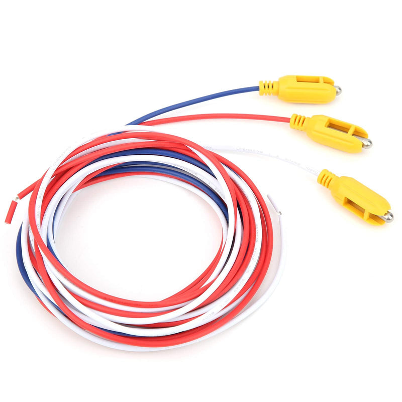 Walfront Liquid Water Level Sensor Liquid Level Probe Sensor for GRL8 Relay Blue 1.5 Meter + Red 3 Meter + White 3.5 Meter