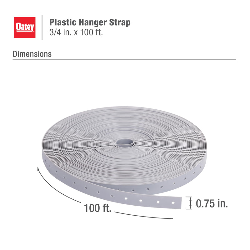 Oatey 33927 Securing Straps, 3/4" x 100', 3/4-Inch by 100-Foot
