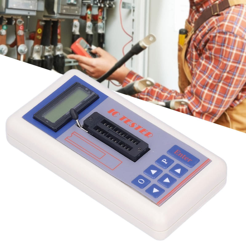 Multifunctional IC Transistor Tester, Integrated Circuit Tester with 5V 3.3V AUTO Modes for Microelectronics Engineers (no Terminal) no terminal