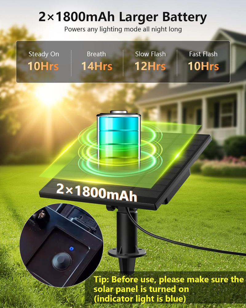 Brightown 100FT Solar String Lights Outdoor Waterproof with Remote, 31+1 LED Shatterproof Bulbs, Dimmable & Timable, 3 Light Modes - Commercial Grade Patio Lights for Garden Backyard Party Decor