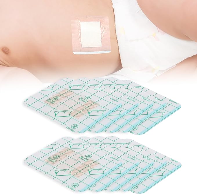 Waterproof Navel Patch, Safe and Clean Disposable Design Easy to Use Baby Navel Sticker for Home and Swimming - NewNest Australia
