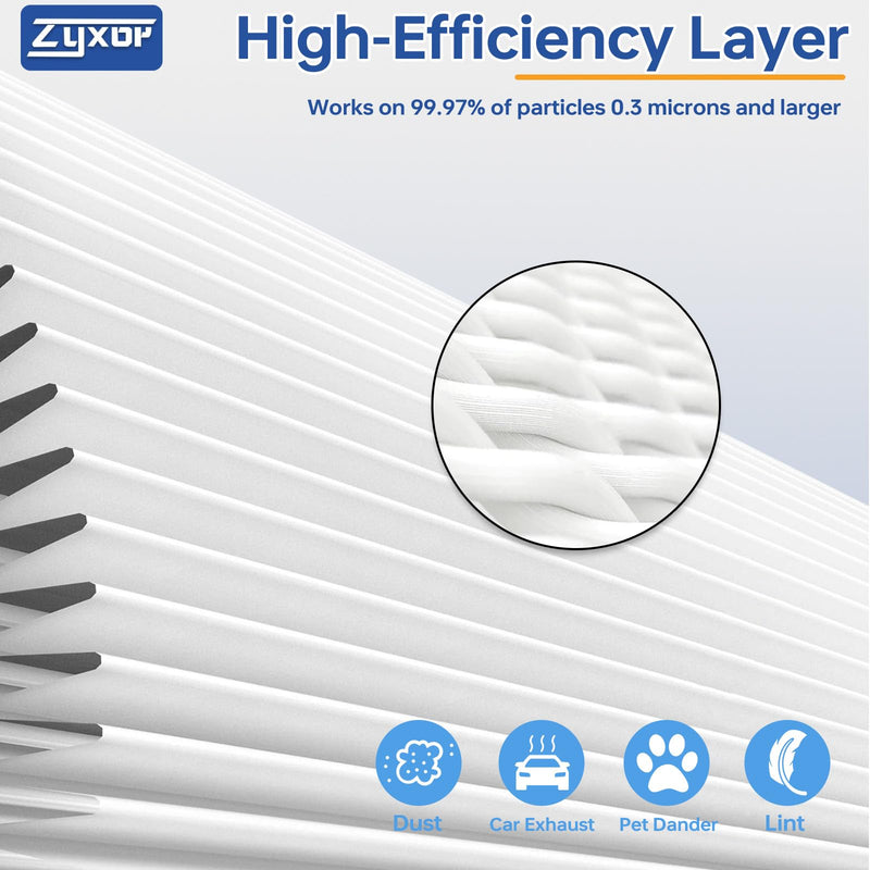 B-D03 Air Filter Replacement for MOOKA B-D03 M03, 2 Pack