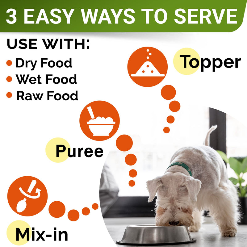 Omega 3 + Pumpkin Dogs Bundle - Allergy & Itch Relief Skin&Coat Supplement + Stool Consistency and Softener - Dry Itchy Skin, Hot Spots Treatment + Diarrhea,Constipation - 180 ct + 8.1oz - Made in USA