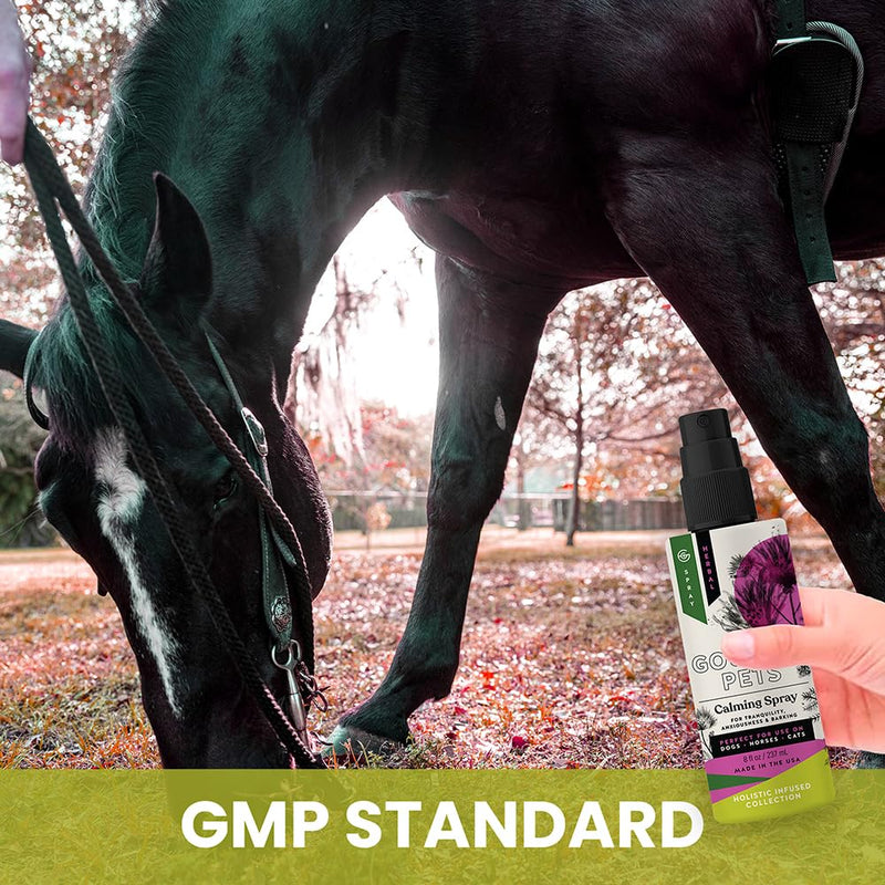 Holistic Natural Derived Calming Pet Spray for Anxiety: Providing Stress Relief: Veterinarian Recommended - Made in USA - 8 oz - PawsPlanet Australia
