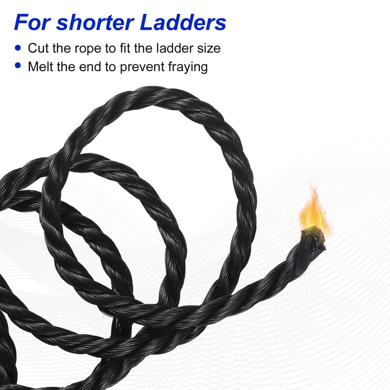 AC30-2 Extension Ladder Replacement Rope,Fits for All Werner Extension Ladders Up to 40 Foot with Single Pulley,Pack of 1