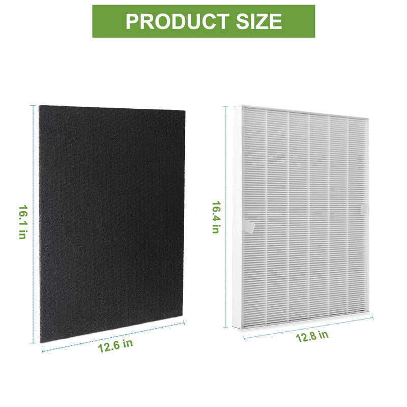 115115 Replacement Filter A Size 21 - Compatible with Winix PlasmaWave C535 5300 5300-2 6300 6300-2 P300 AM90 C909 9800, C535 Filter A