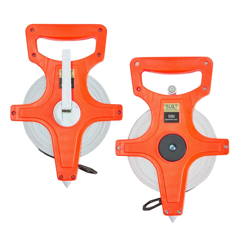 Retractable Open Reel Measure Tape, Track and Field Measuring Tape for Long Jump, Sports, Athletics 30 Meter/100 Feet