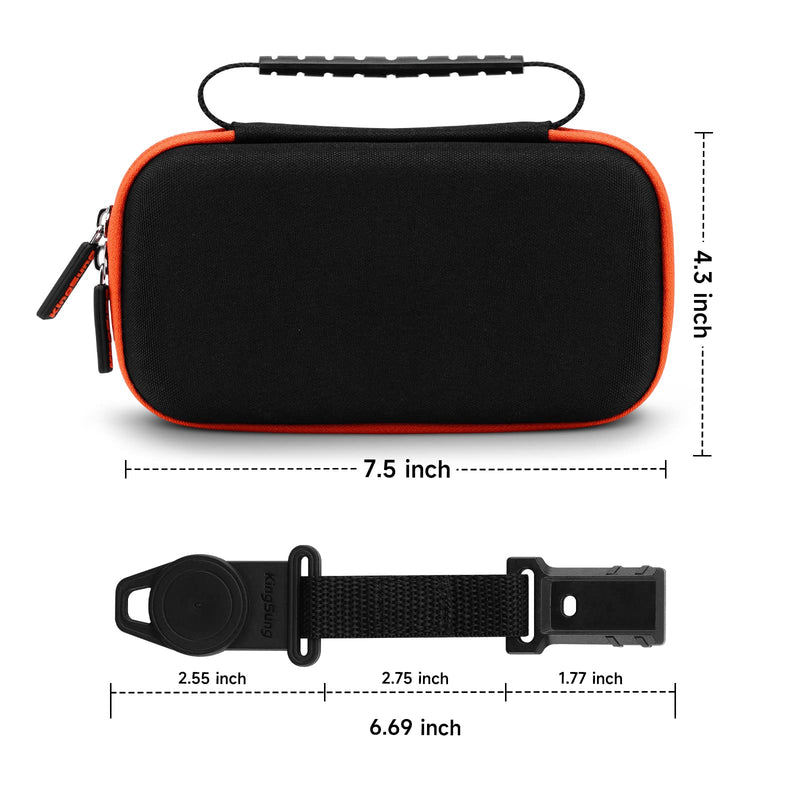 Hard Caser Bundle with Magnetic Hanger Strap Replacement for Klein Tools MM400/MM325/MM300/MM200/ET140/MM720 Digital Multimeter by KingSung