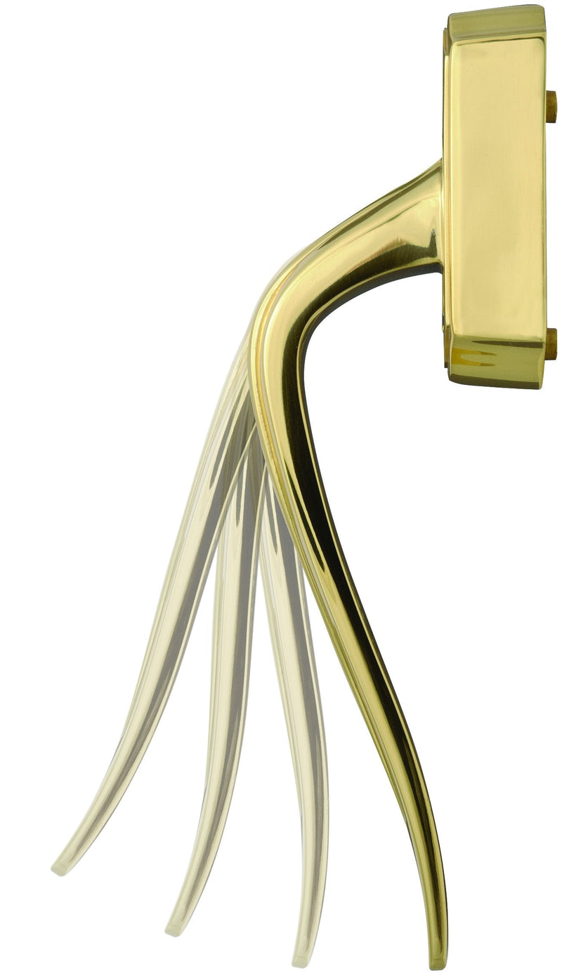Wright Products - Villa Pull Handle for Screen and Storm Doors, Brass Plated