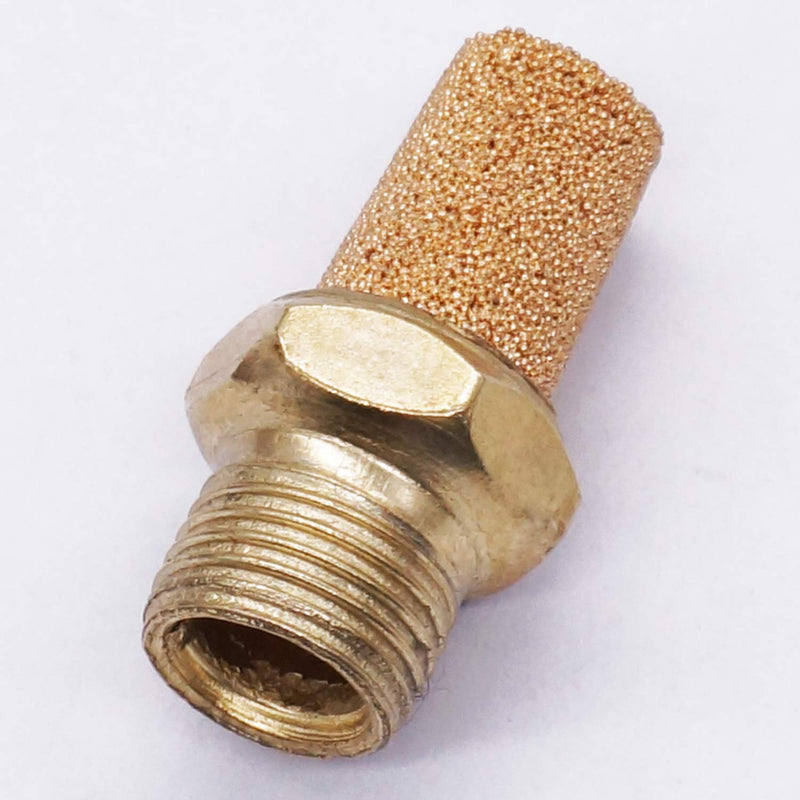 Twidec/Pneumatic Foot Pedal Valve Kit 1/4” NPT 3 Way 2 Position Threaded Rubber Nonslip Pressure Control Foot Switch With Silencer And 2Pcs 6mm Pneumatic Fittings FV-320-PC6-X