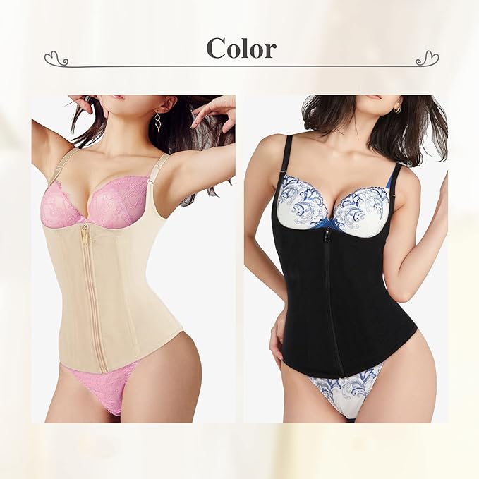 CtriLady Women's Waist Cincher Corset Shapewear Tummy Tightening Neck Shapewear - NewNest Australia