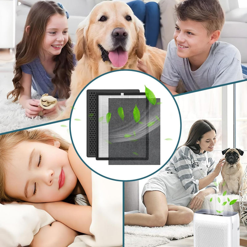 Replacement Filter Compatible with VEWIOR KJ300 Air Purifier