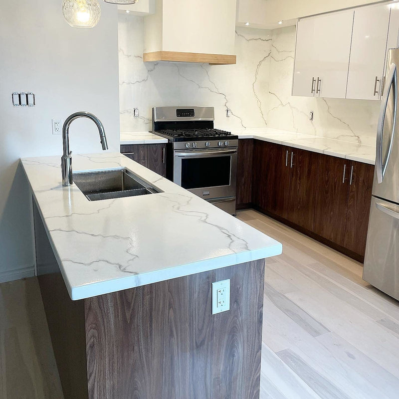 Epoxy Thickener – Thickening Agent for Vertical, Sloped, or 3D Epoxy Projects! Polyfiber Mixes Fast and Easy with Epoxy Resin Kits! (Stone Coat Countertops)