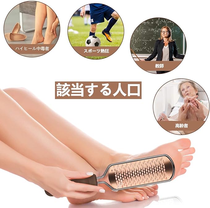 ASXMYAQ Foot File Exfoliating Remover Foot Scraper Pedicure Tool Stainless Steel Foot Slap Heel Exfoliating Exfoliating Exfoliating Foot File Exfoliating Remover for Sharpening, Travel, Wet and Dry Feet - NewNest Australia