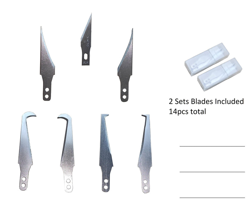 7pcs Plastic deburring Burr Knife Tool Flash Trimmer Plastic Parts Burr Scraper Flying Edge Burr Knife