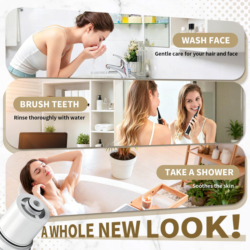 3Pcs Shower Filter Cartridges Compatible with Delta Clarifi 7RC100 & 5RC100 3-Pack