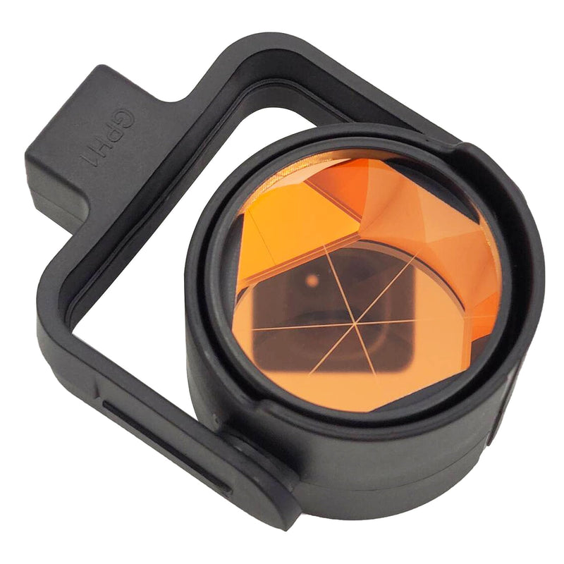 Replacement for Leica GPR1 Prism & GPH1 Holder, Surveying Prism Reflector | Reflective Prism Topography with Tilting and Swiveling Holder 0mm Copper Coated 1