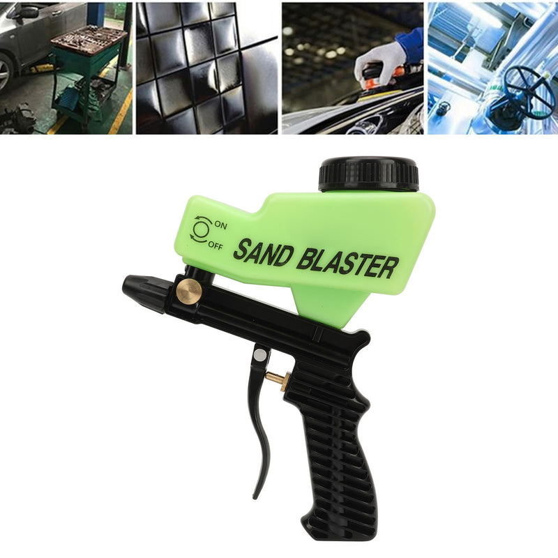 Spraying Cleaning DIY, Sandblasting Spray Tool Sandblaster Air Sand Blaster or Spraying Cleaning DIY Portable Handheld Sandblaster